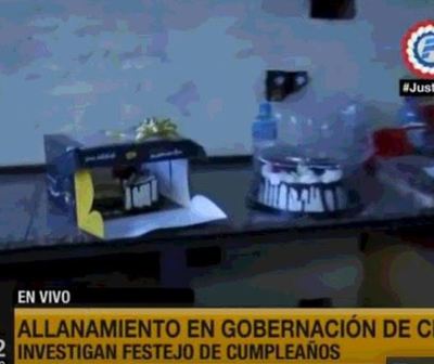 Allanan Gobernación de Central y encuentran evidencias de festejo de cumpleaños