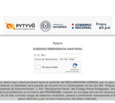 Falsificaron datos para ser beneficiarios del programa Pytyvõ - Paraguay.com