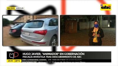 Hugo Javier “animador” en gobernación - Mesa de Periodistas - ABC Color