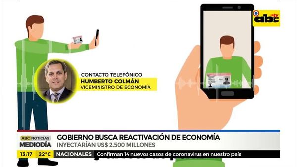 Gobierno busca reactivación económica - ABC Noticias - ABC Color