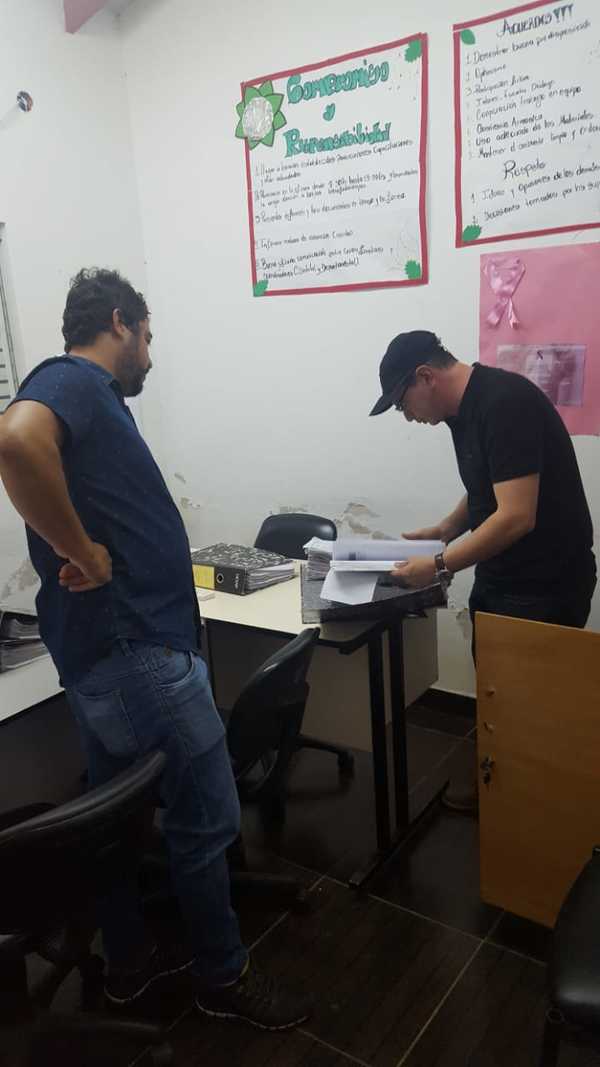 Allanan municipalidad de Azote'y - Judiciales.net