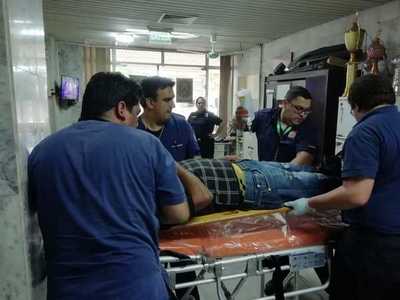 Imputado fue derivado al hospital de Barrio Obrero - Judiciales.net