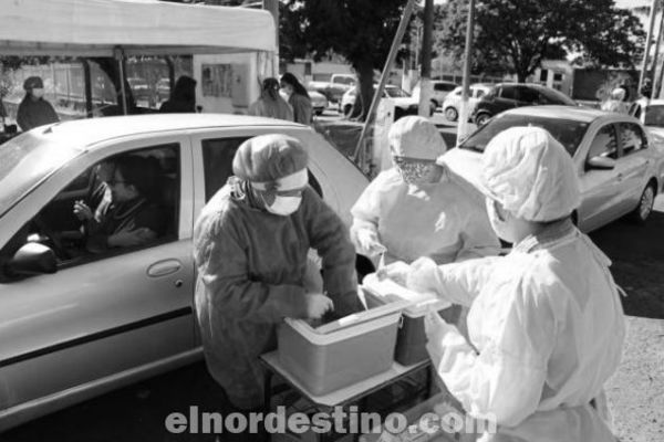 Intensa demanda tuvo el sistema de vacunación Drive Thru realizada por la Municipalidad de Ponta Porã