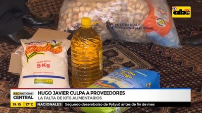 Hugo Javier culpa a los proveedores - ABC Noticias - ABC Color