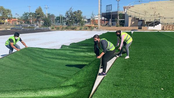 Obras avanzan en manos de las madres para juegos suramericanos