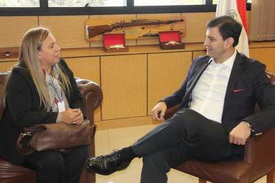 Ocholasky se reunió con el titular del Congreso Nacional - Judiciales.net