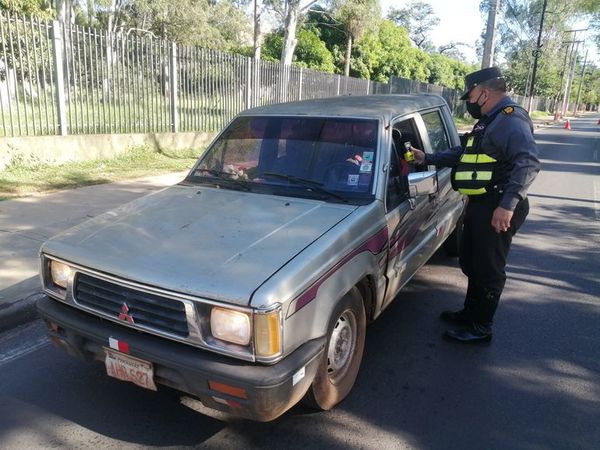 Aumenta tránsito hacia el interior, pese a la cuarentena sanitaria - Nacionales - ABC Color
