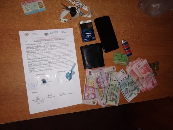 Aprehenden a presunto delivery de crac recién salido de la cárcel