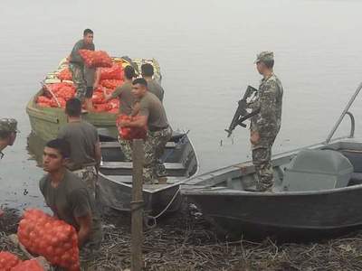 Incautaron contrabando en el río Paraguay - Judiciales.net