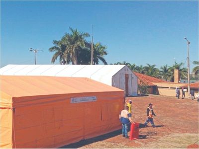 Carpas, la polémica opción para albergar a repatriados