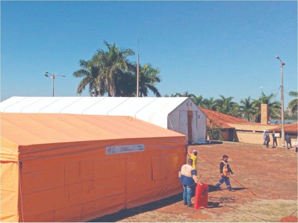 Carpas, la polémica opción para albergar a repatriados
