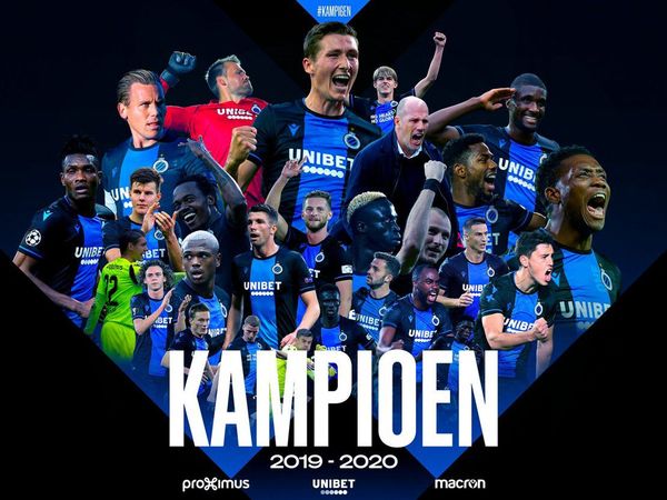 El Club Brujas, proclamado campeón en Bélgica