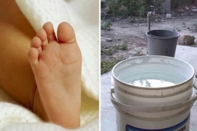 Descuido mortal: bebe muere ahogado en un balde de agua