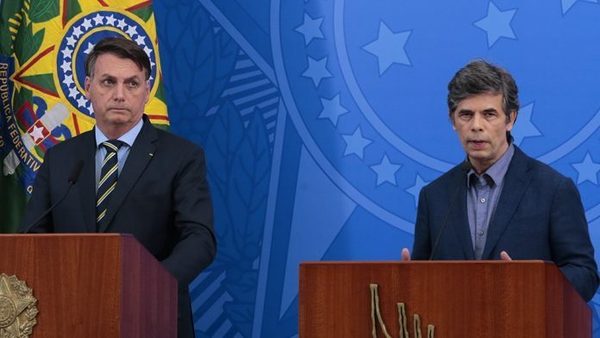 Renuncia ministro de Salud de Brasil, el segundo durante la pandemia