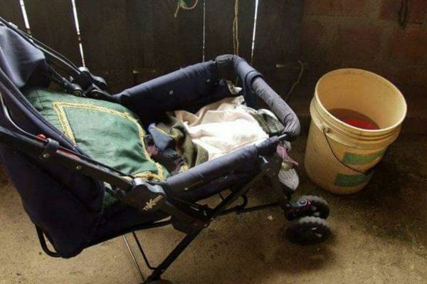 Fatal descuido: bebé fallece ahogado en balde