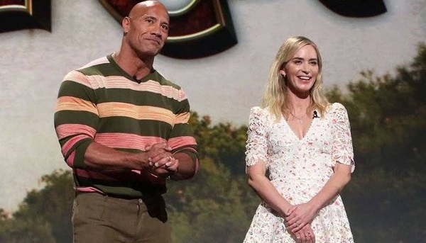 HOY / Dwayne Johnson y Emily Blunt serán superhéroes en Netflix