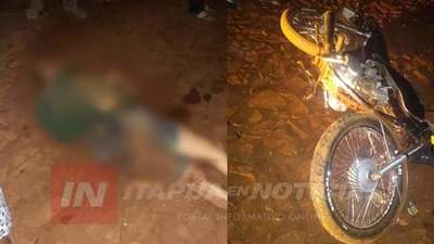 JOVEN MOTOCICLISTA GRAVE TRAS ACCIDENTE EN CARLOS A. LÓPEZ