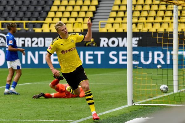 El Dortmund goleó al Schalke en el reinicio de la Bundesliga - Fútbol - ABC Color