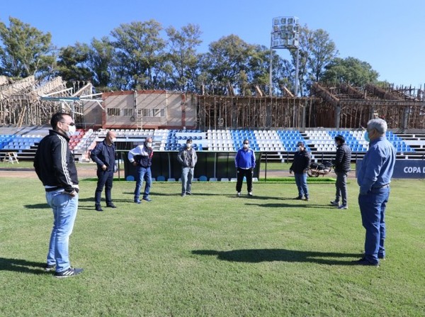 El estadio Parque del Guairá también fue inspeccionado