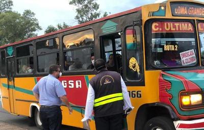 Desde el lunes Dinatran restablece todos los servicios de transporte de pasajeros