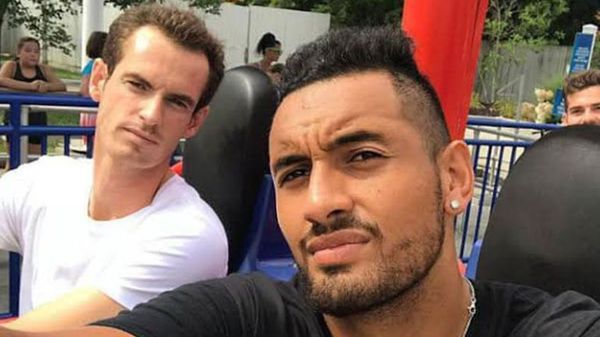 “Eres mejor que Djokovic”, dice Kyrgios a Andy Murray - Tenis - ABC Color