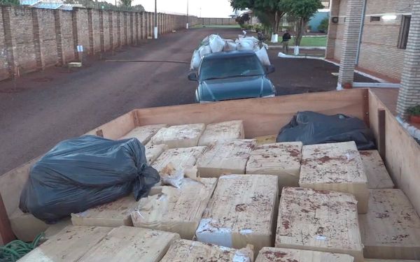 La FTC se incauta de casi 3.200 kilos de marihuana