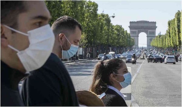Francia, menos de 100 muertos en 24 horas