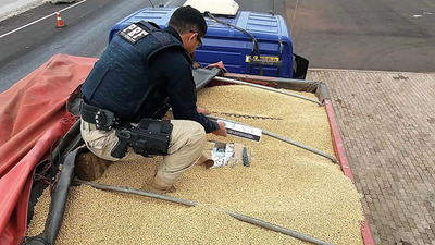 Decomisan 350 mil gruesas de cigarrillos paraguayos
