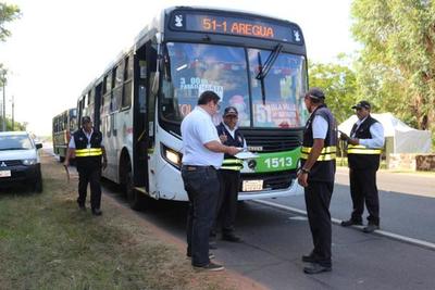 Solo los que tengan justificativo podrán viajar en los buses, indican desde la Dinatran » Ñanduti