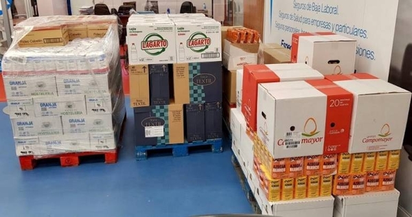 HOY / Consulado en Madrid asistió con alimentos a 101 familias de connacionales