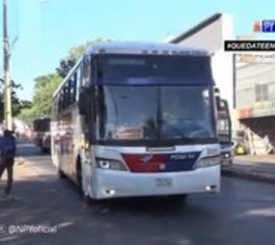 Servicios de buses de media y larga distancia regresan este lunes - Paraguay.com