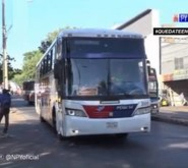 Servicios de buses de media y larga distancia regresan este lunes - Paraguay.com