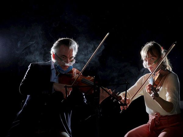 Experimento revela el escaso peligro de contagio de una orquesta