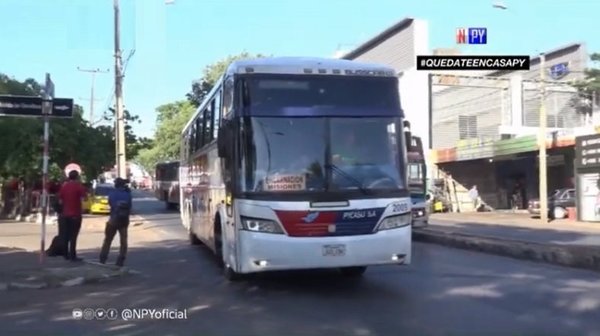 Buses de media y larga distancia regresan este lunes | Noticias Paraguay