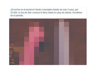 Hendy: venden hasta sus juguetes eróticos usados