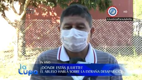 Abuelo de Juliette dice que recibió una advertencia