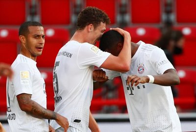 Bayern Múnich también cumple y sigue bien arriba