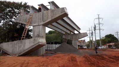 Avanza construcción de pilares del viaducto de 1.340 metros junto al Botánico » Ñanduti