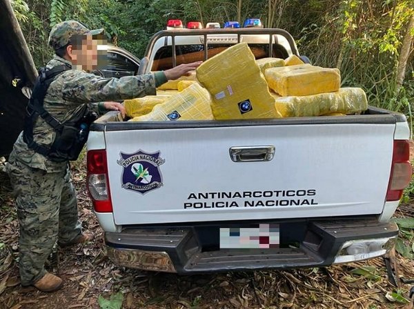 Incautan más de una tonelada de marihuana en Canindeyú | Noticias Paraguay