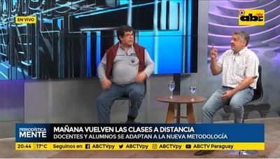 Periodísticamente: Docentes y alumnos se adaptan a la nueva metodología - ABC Noticias - ABC Color