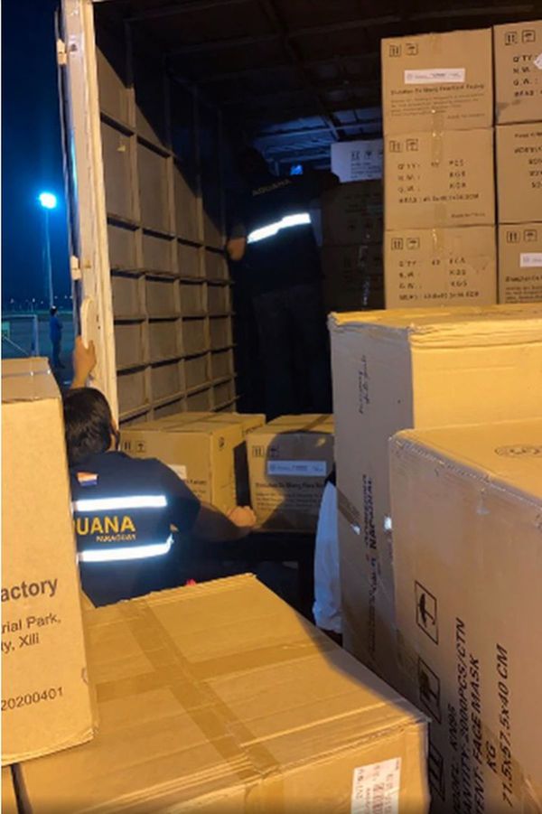 Lote de respiradores fue retenido en la Aduana