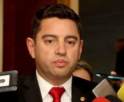 Pedro Alliana hizo entrega de alimentos