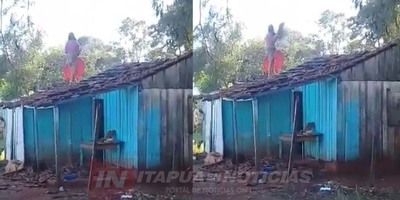 UNA JOVEN  DESTECHÓ SU VIVIENDA EN ARROYO PORÄ