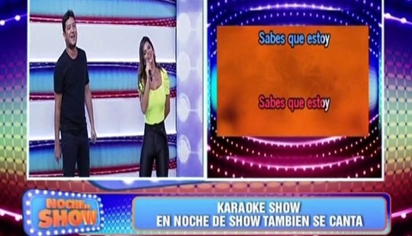 Junior y Simone Villar cantaron juntos en "Noche de Show" - Teleshow