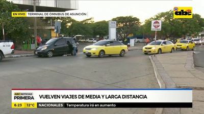Vuelven viajes de media y larga distancia - ABC Noticias - ABC Color