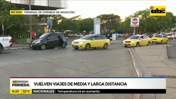 Vuelven viajes de media y larga distancia - ABC Noticias - ABC Color