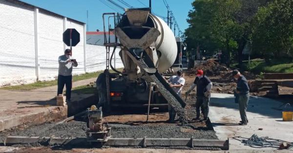 Finalizan trabajos de mejoramiento vial en la calle Serafina Dávalos de Asunción