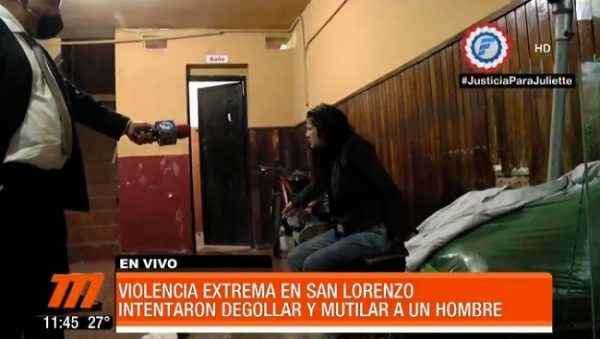 Mujer intentó degollar y mutilar a un hombre al "defenderse"