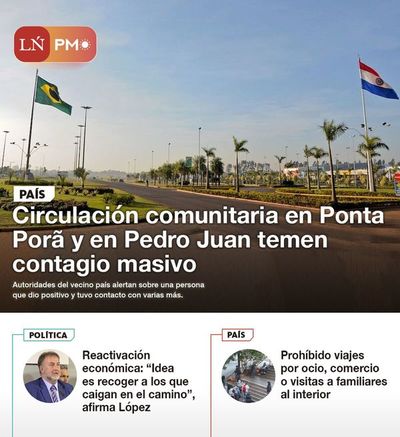 LN PM: Las noticias más destacadas de la siesta