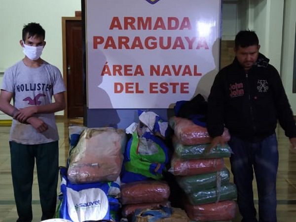Dos aprehendidos y nuevas incautaciones en el río Paraná